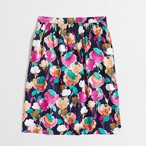 J. Crew Floral Skirt with Pockets!